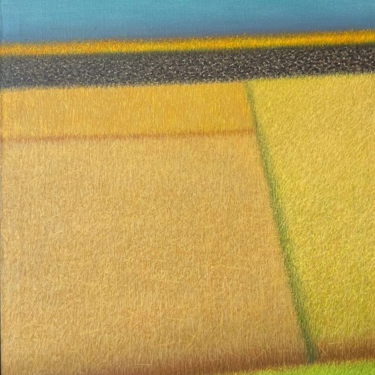 LESZEK_MISIAK_NIEBO I ZIEMIA_TEMPERA, OLEJ_ 100X70_2015