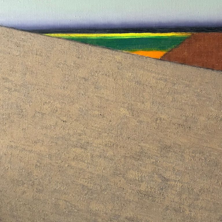 LESZEK_MISIAK_NIEBO I ZIEMIA_TEMPERA, OLEJ_100X80_2005