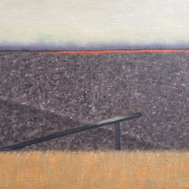 LESZEK_MISIAK_NIEBO I ZIEMIA_TEMPERA, OLEJ_35X44_1996