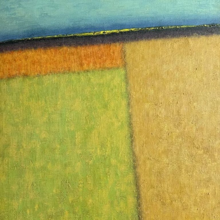 LESZEK_MISIAK_NIEBO I ZIEMIA_TEMPERA, OLEJ_70X60_1966