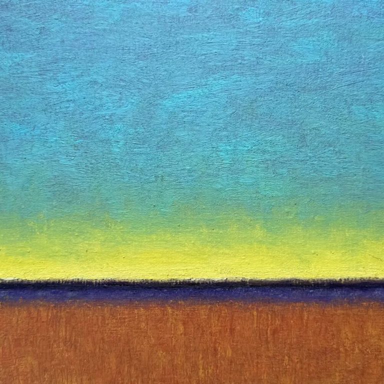 LESZEK_MISIAK_NIEBO I ZIEMIA_TEMPERA,OLEJ_27X33_2010