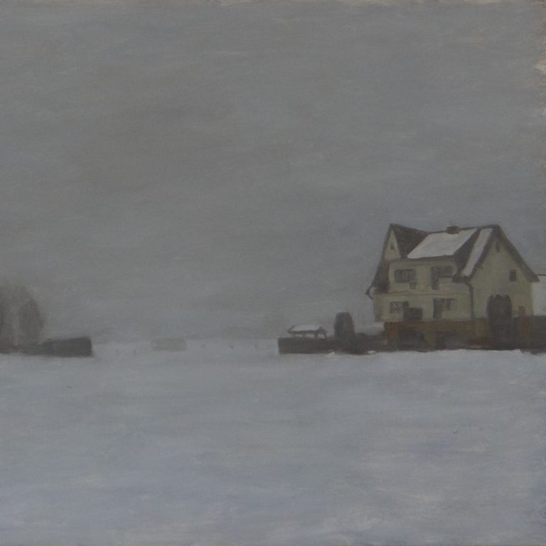 Osieczany, spod sklepu Euro, 2026, 70x90 cm