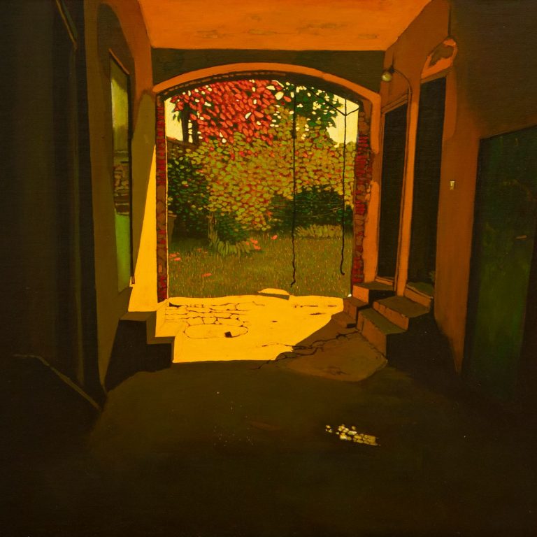 ulica Wawel 1 , 2016, olej+kolaż,150x197cm20